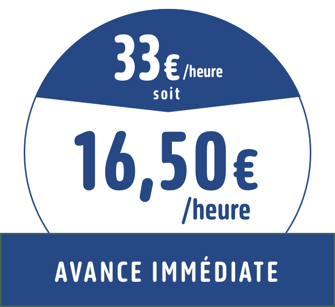 tarif horaire ménage avance immédiate PABE